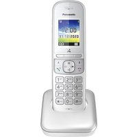 Panasonic KX-TGH710 DECT-Telefon Perleffekt - Silber Anrufer-Identifikation (KX-TGH710GG)