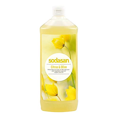 Sodasan Flüssigseife Citrus & Olive NF (6 x 1000 ml)