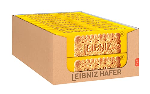Leibniz Haferkeks, Keks mit zarten Haferflocken - Gesunder Keksvorrat für die ganze Familie - für Schule, Uni und unterwegs, 20er Pack (20 x 230 g)