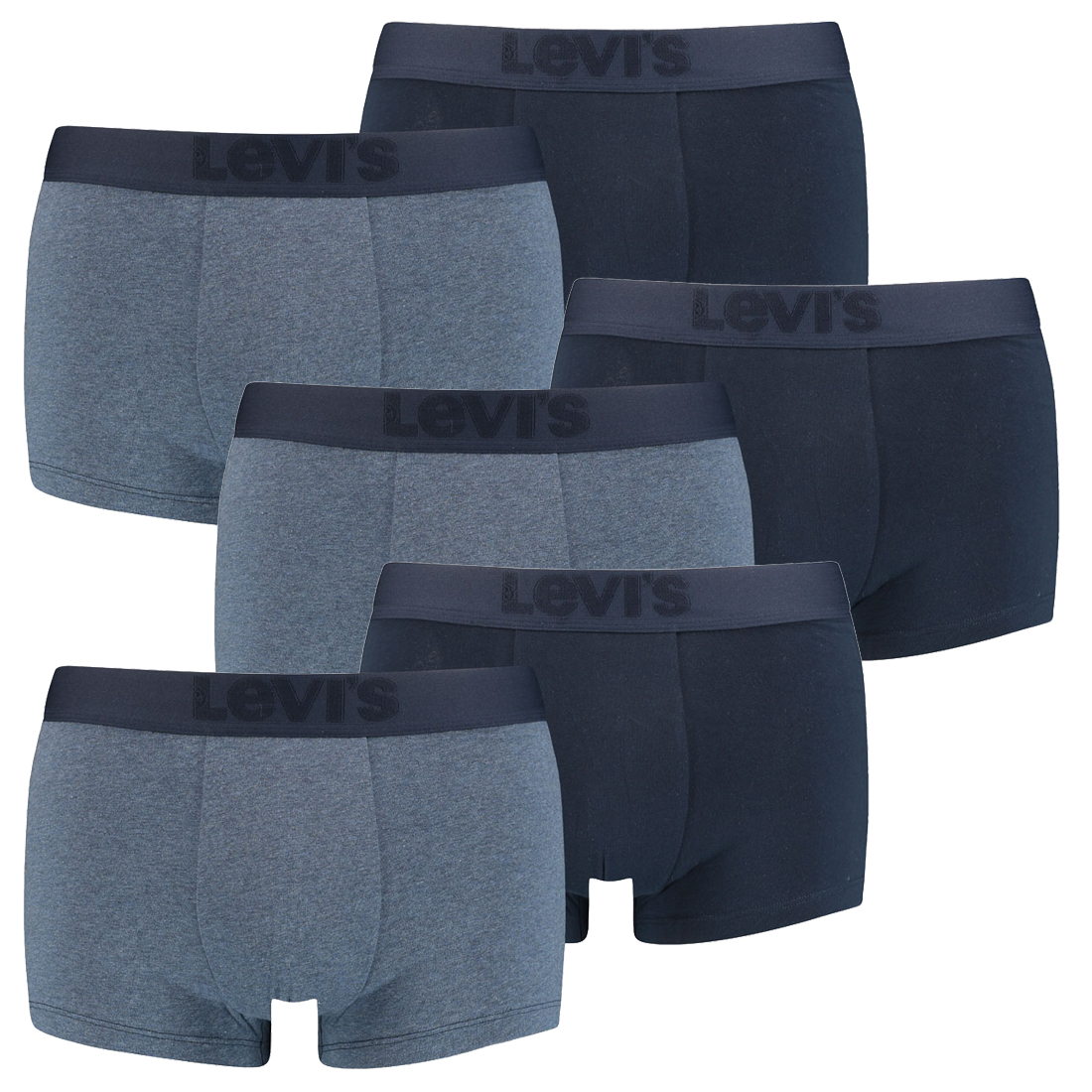 6er Pack Levis Herren Premium Trunk Boxer Shorts Unterhose Pant Unterwäsche