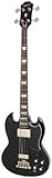 Epiphone EB-3 Bass (Set, SG, 2-PU), Ebony