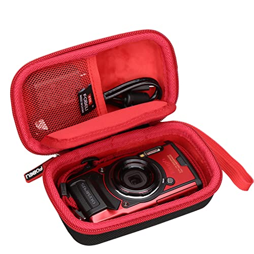 FBLFOBELI EVA Hartschalentasche für OLYMPUS Tough TG-6 Kamera, Reiseaufbewahrung, wasserdichte Tasche (nur Tasche)