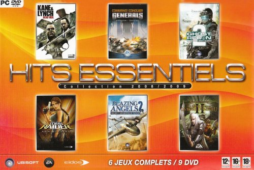 Hits Essentiels Collection 08 09 6 Jeux Complets sur 9DVD - PC - FR