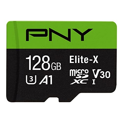 PNY Elite-x MicroSD 256 GB, U3, V30, A1, Class 10, bis zu 100 MB/s - p-sdu256u3100ex-ge 256GB