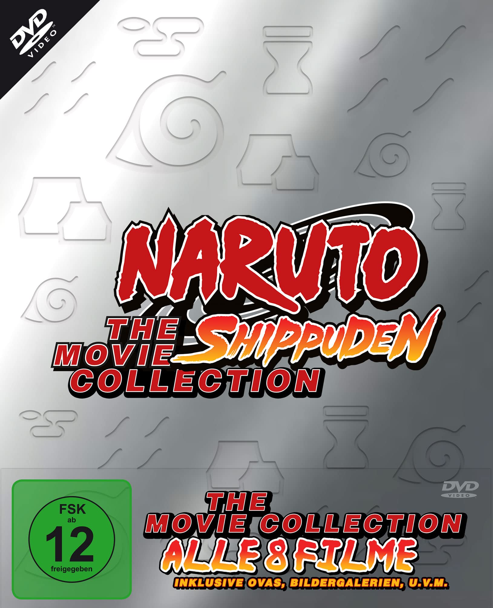 Naruto Shippuden - The Movie-Collection (8 DVDs)