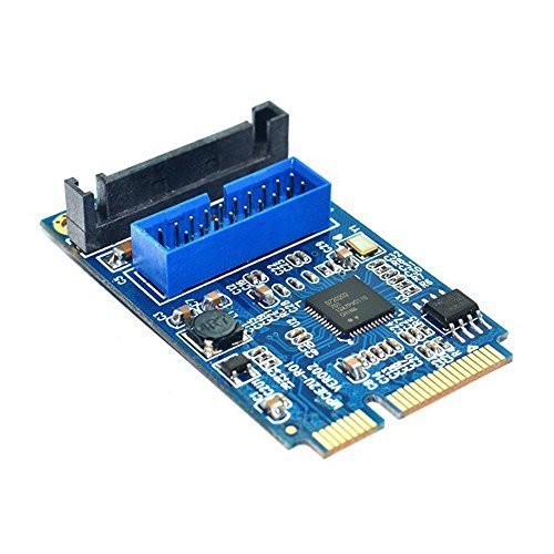 MINI PCI-E to USB3.0 adapter / MINI PCIE to 20PIN / 19pin USB3.0 expansion card