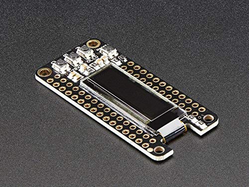 Adafruit FeatherWing OLED – 128 x 32 OLED Add-on for Feather