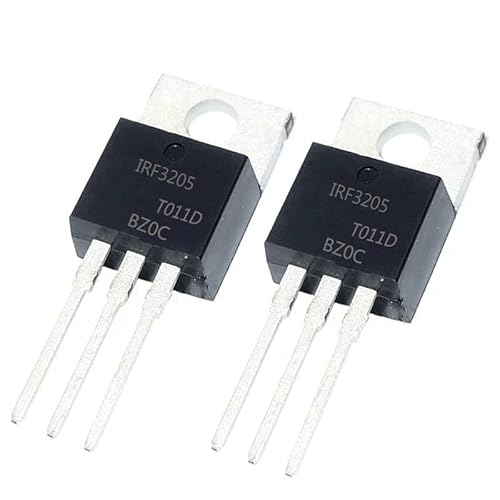 Transistor 10 Teile/los MOSFET Transistor IRF3205 IRFZ44 IRF1404 IRF1405 IRF740 IRF540 IRF640 IRF830 IRF3710 IRF3808 TO-220 AMNzOgOdL (Color : Irf540)