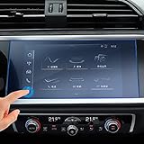 UTOYA 7-Zoll-Auto-Navigationsbildschirm, gehärtetes Glas, GPS-LCD-Displayschutz, Touchscreen, passend für Audi A1 Q3 2019 2020