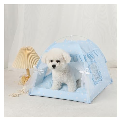 Tipi Zelt für Haustiere Haustier-Zeltbett, Katzenhausbedarf, Produkte, Zubehör, Möbel, Betten, Kätzchenzelte (Color : E, Size : L)