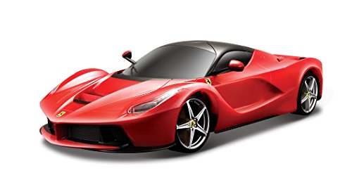 Maisto Tech R/C Ferrari LaFerrari: Ferngesteuertes Auto im Maßstab 1:24, 2,4 GHz, mit Pistolengriff-Steuerung, ab 5 Jahren, 20 cm, rot (581530-1)