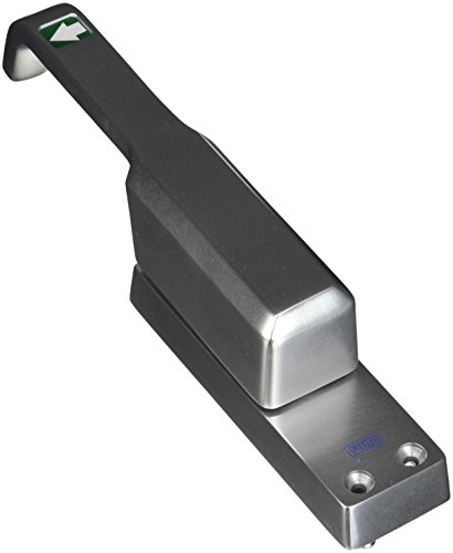 FUHR Türtreibriegel (DIN links silber eloxiert / Leichtmetall 23 mm) - TP982LE