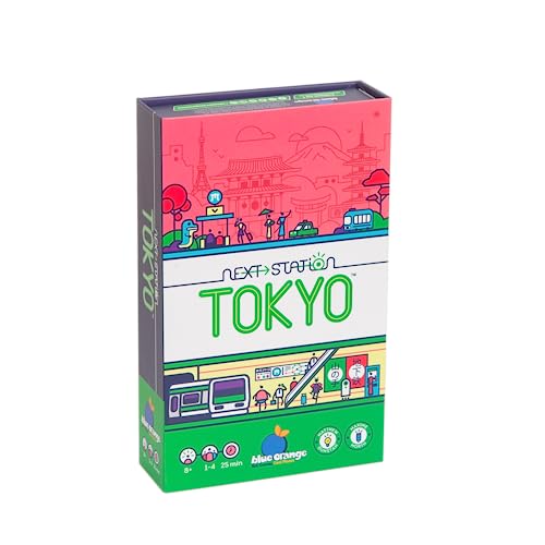 Blue Orange - Next Station Tokio - Gesellschaftsspiel zum Thema Stadt Tokio - Strategiespiel - Multiplayer-Spiel - Gesellschaftsspiele mit Freunden oder Familie - Spiel 8 Jahre und älter