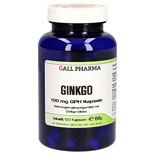 Gall Pharma Ginkgo 100 mg GPH Kapseln , 1er Pack (1 x 120 Stück)
