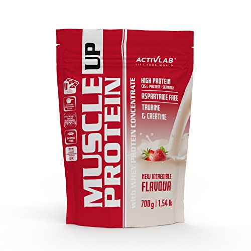 Activlab, Muscle Up Protein, Erdbeere, 1er Pack (1x 700g)