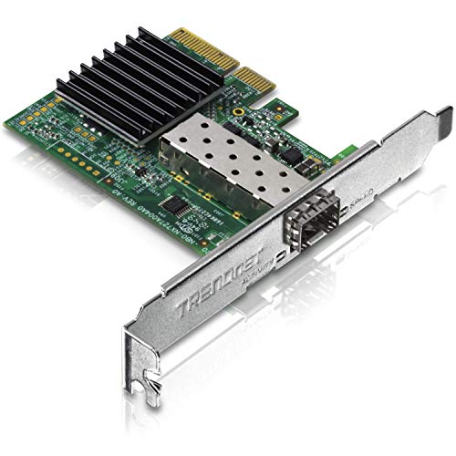 TRENDnet SFP PCIe Adapter, Gigabit 2000 Mbps, Duplex, Compatible with Windows/Mac/Linux, TEG-ECSFP