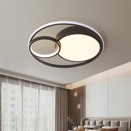 Style home 55W LED Deckenlampe Deckenleuchte Dimmbar mit Fernbedienung Küchenlampe 500 * 500 * 85mm