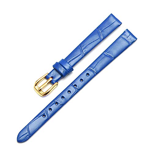 Echter Lederband Ersatz Gürtel Lady Small Size-Kuh-Leder-Armband 6mm/8mm/10mm, 6mm