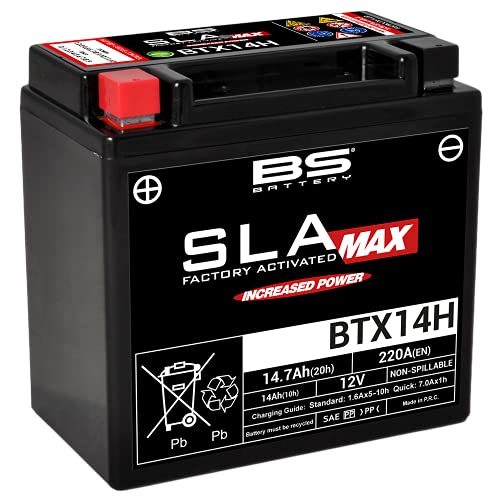 BATT. BS,BTX14H, SLA-MAX VERSIEGELT (FA)