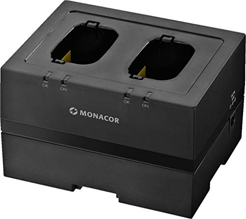 MONACOR ATS-50PS Intelligente PWM-Schnellladestation in schwarz