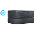 LOGITECH K860 - Funk-Tastatur, Bluetooth, ergonomisch, schwarz, DE