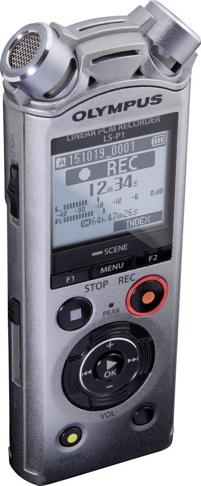 Olympus LS-P1 Mobiler Audio-Recorder Silber