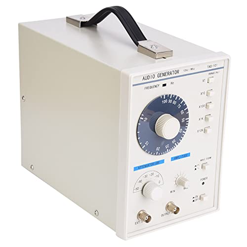 TAG-101 Audio-Generator, 10Hz-1MHz-Audiosignalgenerator, hochpräzises Signalgenerator-Kit für Elektrotechnik, Laboratorien, Produktionslinien usw.(EU-STECKER)