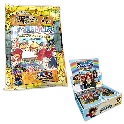 Panini One Piece - Trading Cards (Box-Bundle mit 24 Packs)