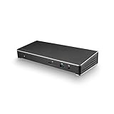 StarTech.com Thunderbolt 3 Dockingstation - SD Kartenleser - Dual 4K - 85W USB Power Delivery - Laptop Docking Station - USB C Dock