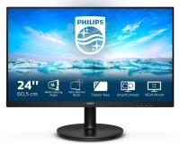 Philips 241V8L 60 cm (23.8 Zoll) Monitor (VGA, HDMI, 1920x1080 Pixel, 75 Hertz, FreeSync) schwarz