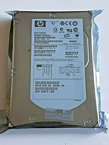 36,4GB BF0369B272 PN 412751-017 Ultra320 SCSI 15K 68-Pin 3.5" Festplatte