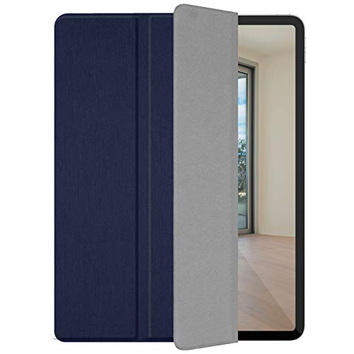 Macally Bookstand PRO 3S, Hülle/Aufsteller für iPad Pro 11" (2018) Blau