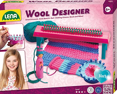 Lena 42681 Wool Designer Strickset, Roth, Mittel