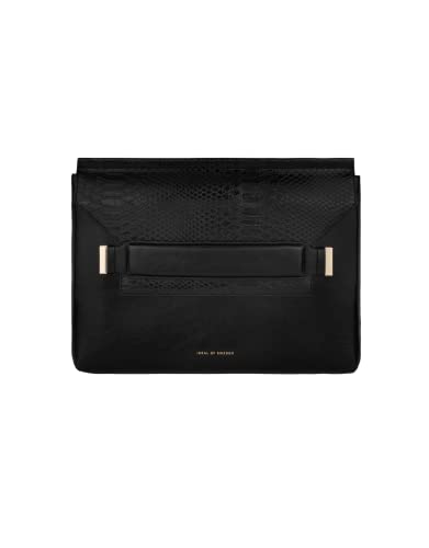 IDEAL OF SWEDEN Laptophülle Laptop Sleeve für 16" Laptop mit geprägter Struktur (Glossy Black)