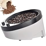 500–600 g Kaffeebohnen-Röstmaschine, 200 W, automatische Kaffeebohnen-Röstmaschine mit 45°-Neigungsdesign/0–240 ℃ Temperatur einstellbar, antihaftbeschichtete Backwerkzeuge for Getreide,Erdnüsse,Sesam