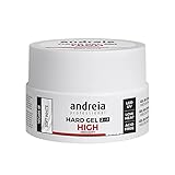 Andreia Professional Hard Gel Biphasic High Viscosity 2 in 1 LED und UV - Farbe Soft White 22gr