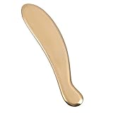 Gua Sha Tools ergonomisches Messing-Schabbrett für Hals, Beine, 1 Stück