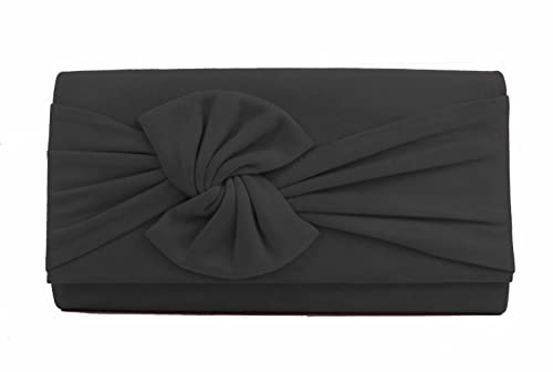 Eferri Clutch Handtasche Motillejo Party Tasche Damen Schwarz