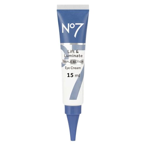 No7 Lift & Luminate Triple Action Augencreme, 15 ml