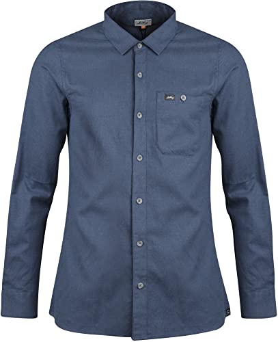 Lundhags - Ekren Solid L/S Shirt - Hemd Gr L blau
