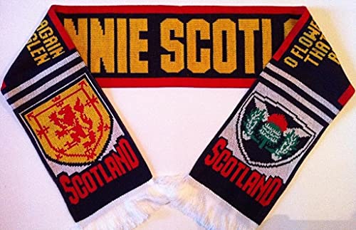 Schottland Scotland Schal Fanschal Fussball Schal Bonnie