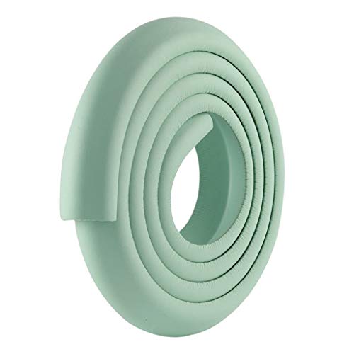 AnSafe Kantenschutz, Baby-Ecke for Möbelkanten Verbreiterung Und Verdickung Sicher Und Weich (3 Farben Optional) (Color : Light green, Size : L tape)