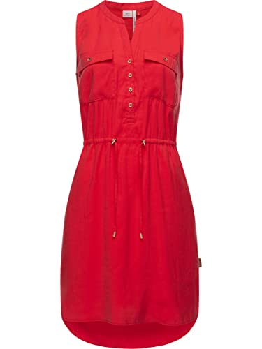 Ragwear Damen Kleid Dress Sommerkleid Blusenkleid Freizeitkleid Roisin Ecru22 Gr. XL