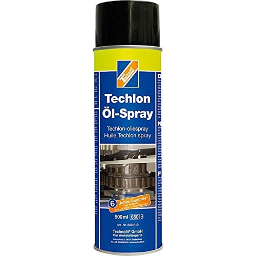 TECHNOLIT Techlon-Öl-Spray 500 ml, Schmierspray, Schmiermittel, Schmieröl, Langzeitwirkung