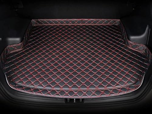 Auto Kofferraummatte Kofferraumwanne für Hyundai Tucson 2015-2020, Leder Antirutschmatte Wasserdicht Kratzfest Kofferraummatten Kofferraum Schutzmatte