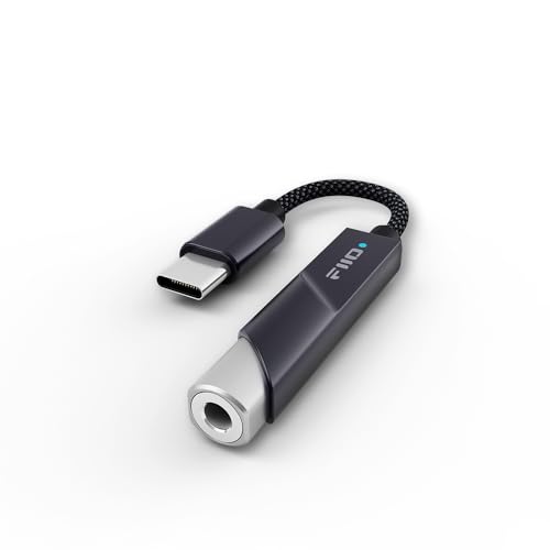 FiiO KA11 USB-Dongle DAC und Amp (USB-C, Schwarz)