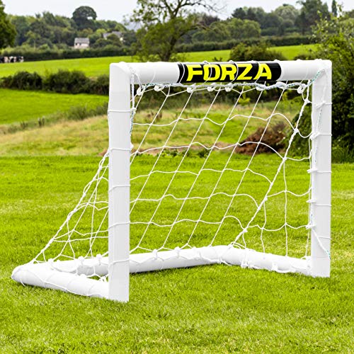 Net World Sports Forza Fußballtore - das Beste Tor bei jedem Wetter - 9 Größen (Mini 0,9m x 0,75m)