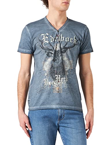 Stockerpoint Herren Berghero T-Shirt, Rauchblau, M