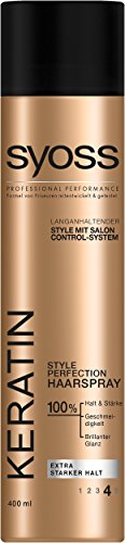 Syoss Haarspray Keratin, 3er Pack (3 x 400 ml)