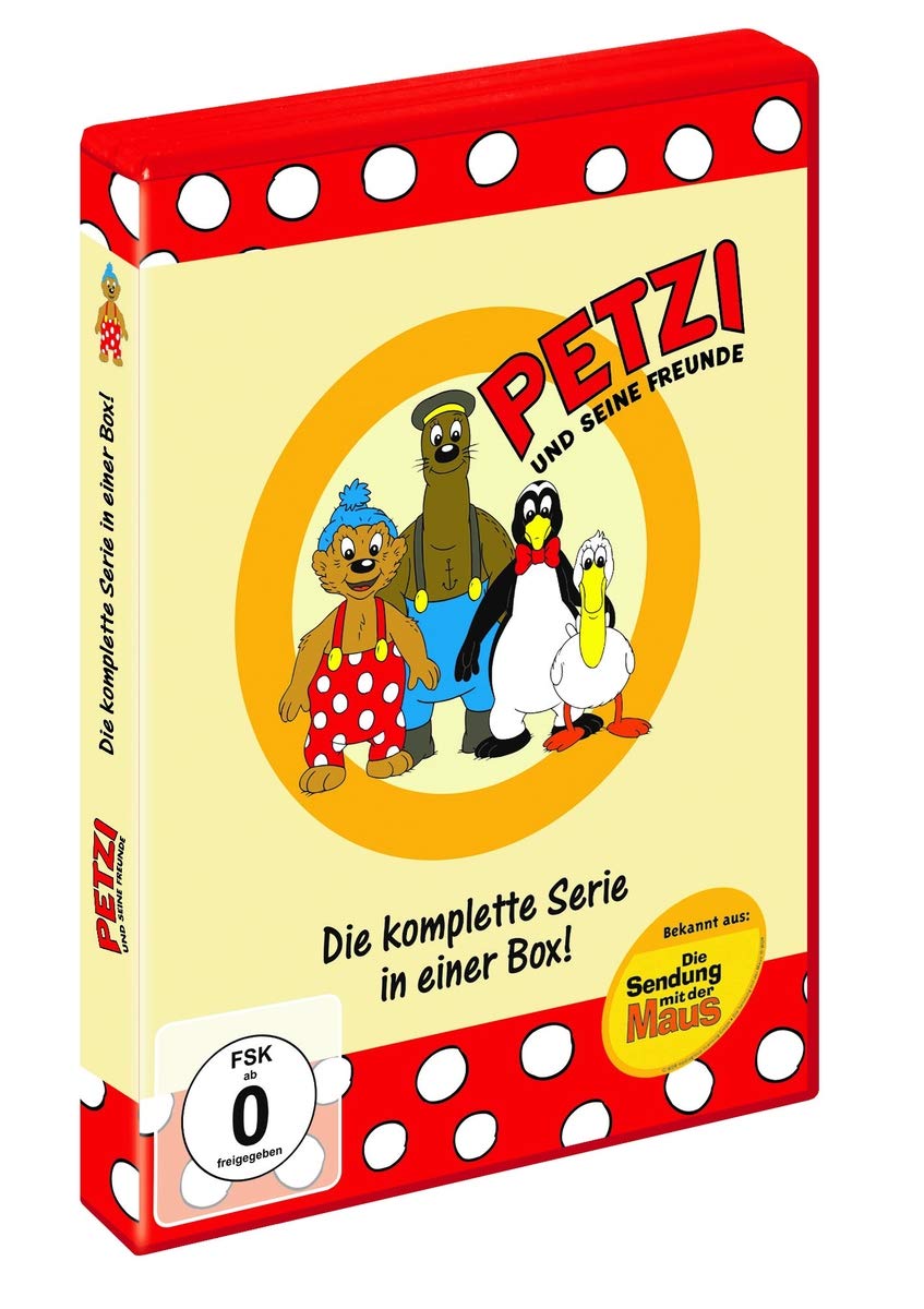 Petzi und seine Freunde - Die komplette Serie in einer Box! (6er Softbox) [6 DVDs]